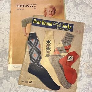 Bernat and Bear Brand Needlework Magazines
